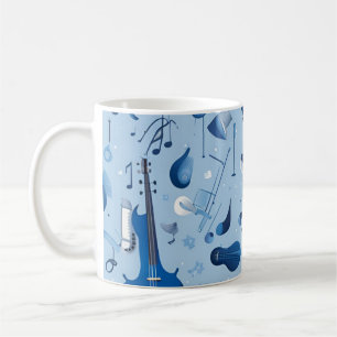 Taza De Café Rapsodia en la Mug Azul