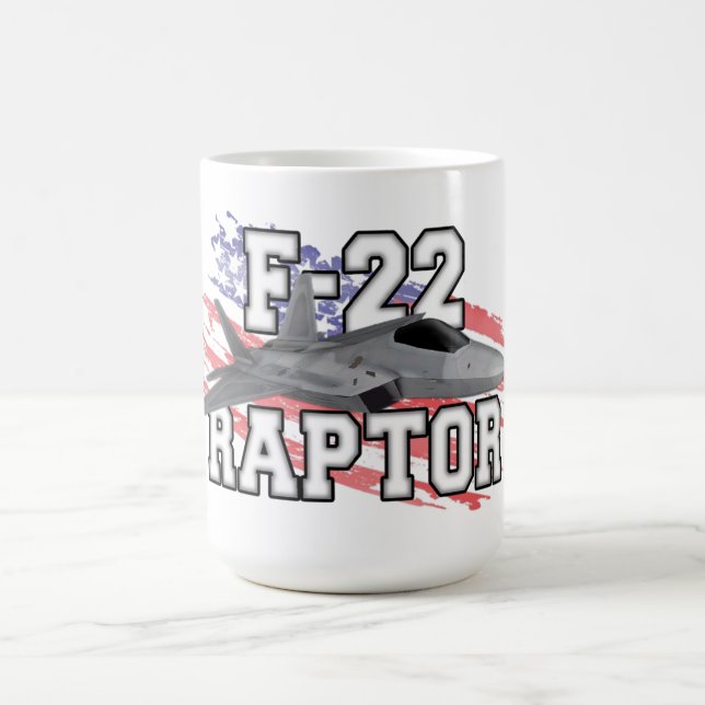 Taza De Café Raptor F-22 (Centro)