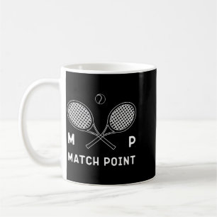 Taza De Café Raqueta de jugador de tenis divertida Cumpleaños 4