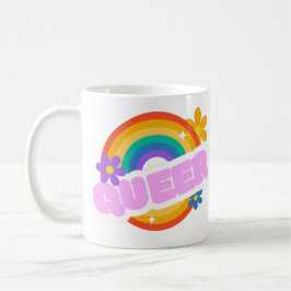 Taza De Café Raro. LGTB+Orgullo. Chapa