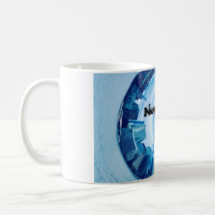 Taza De Café rascacielos de nueva york por los alrededores