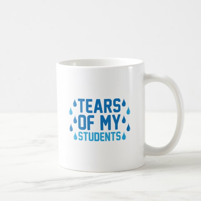 Taza De Café Rasgones de mis estudiantes (Derecha)