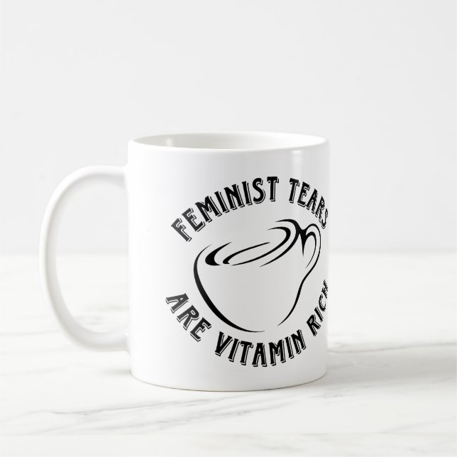 Taza De Café Rasgones feministas (Izquierda)