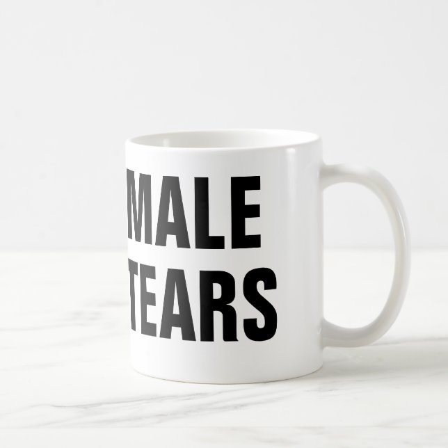 Taza De Café Rasgones masculinos (Derecha)