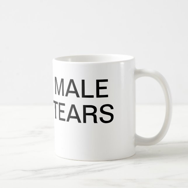 Taza De Café Rasgones masculinos (Derecha)