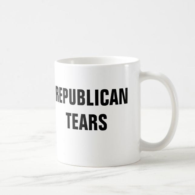 Taza De Café Rasgones republicanos (Derecha)