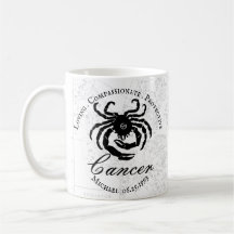 Rasgos de cáncer de Rótulo zodiaco Personalizado B