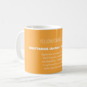 Taza De Café Rasgos de personalidad del signo zodiacal SAGITARI