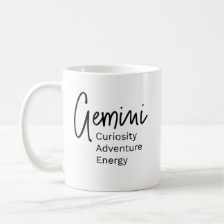 Taza De Café Rasgos positivos del signo zodiaco de Gemini
