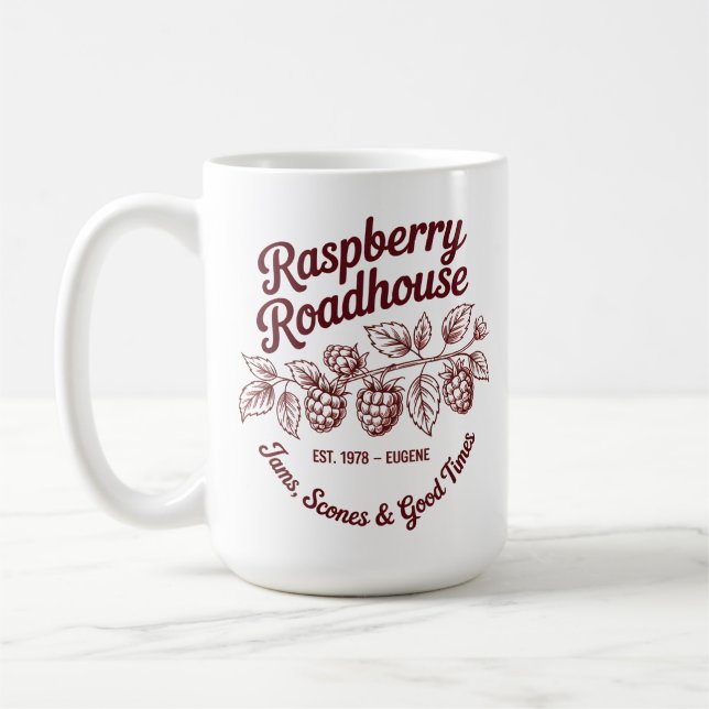 Taza De Café Raspberry Roadhouse  (Izquierda)