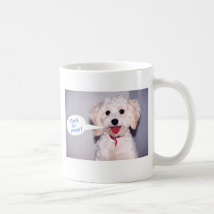 Taza De Café Raspo para la paz - modificada para requisitos
