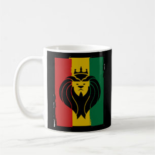 Taza De Café Rasta Lion Judah Jamaica Souvenir Roots Rock Regga