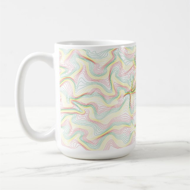 Taza De Café Rasta Waves (Izquierda)