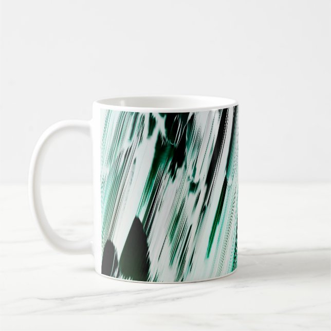 Taza De Café raster texturehipster sin fisuras, fondo, sin inco (Izquierda)