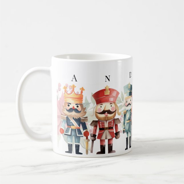 Taza De Café Rastreador de nueces personalizado (Izquierda)