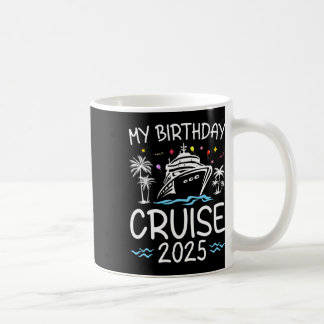 Taza De Café Rastreo de cumpleaños 2025 para ropa de vacaciones