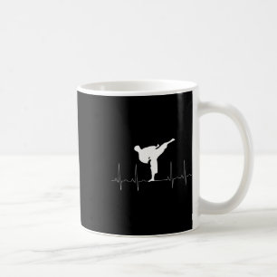 Taza De Café Rastreo de frecuencia cardíaca de luchador de kara