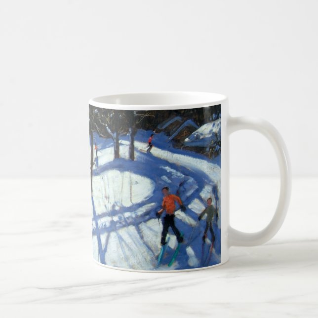 Taza De Café Rastro de enrrollamiento Morzine (Derecha)