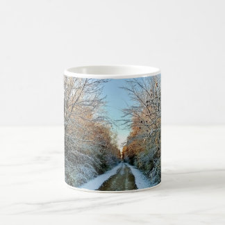 Taza De Café Rastro del invierno