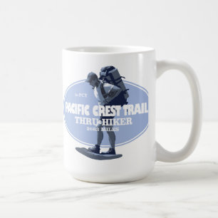 Taza De Café Rastro pacífico del escudo (TH)
