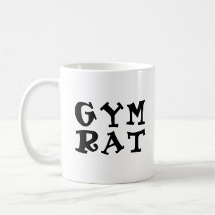 Taza De Café rata de gimnasia