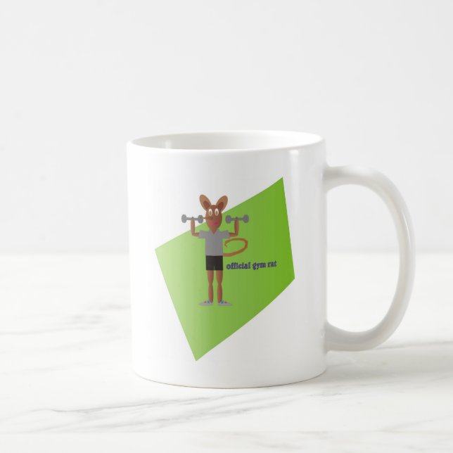 Taza De Café Rata del gimnasio (Derecha)