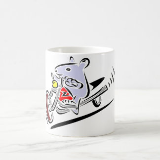 Taza De Café Rata del motorista
