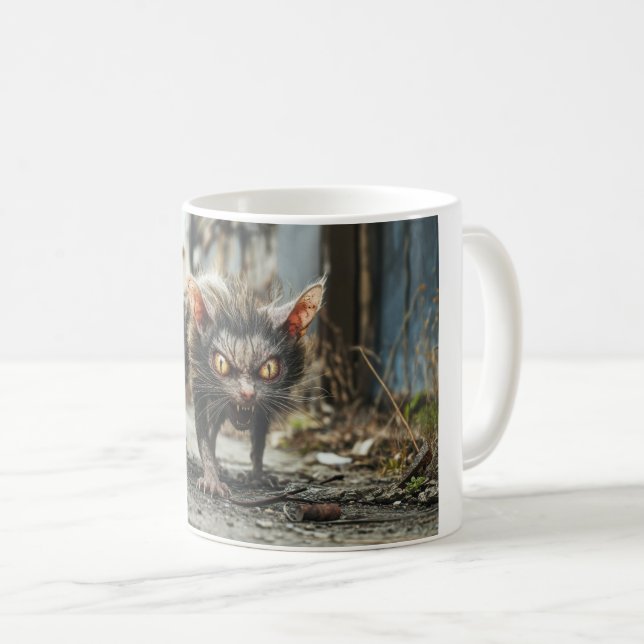 Taza De Café Rata monstruo  (Anverso derecho)