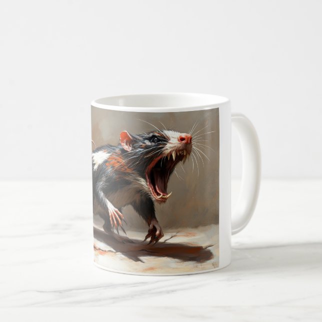 Taza De Café Rata monstruo  (Anverso derecho)