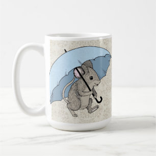 Taza De Café Ratón del día lluvioso