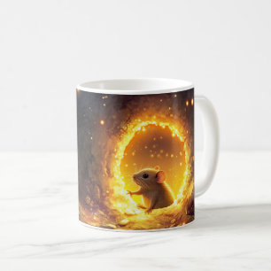 Taza De Café ratón Estilo Dibujos Animados vibrante Cute Colorf