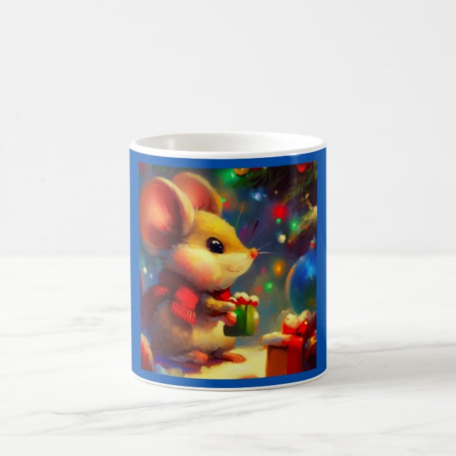 Taza De Café Ratón navidad 2 (Centro)