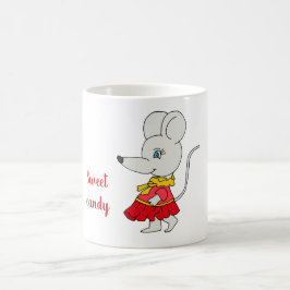 Taza De Café Ratón romántico
