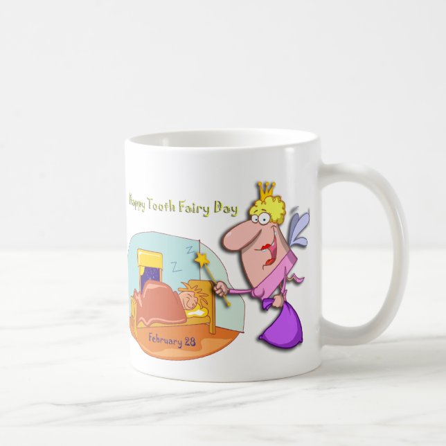 Taza De Café Ratoncito Pérez día 28 de febrero (Derecha)