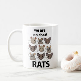 Taza De Café Rats Animal Estamos En Chat Rats Gratis