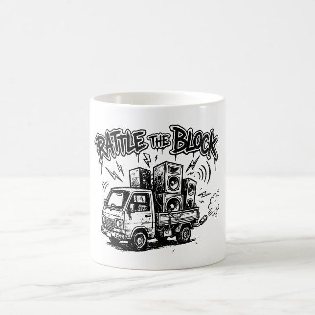 Taza De Café Rattle The Block (Centro)