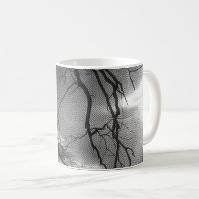 Taza De Café Raven - Árbol de vigas de sol de Nevermore (Anverso derecho)