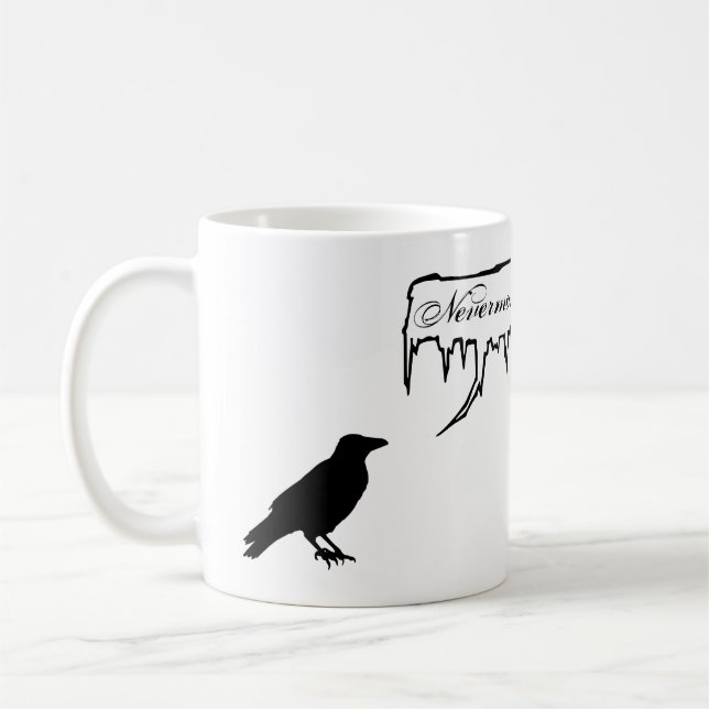 Taza De Café Raven Nevermore Mug (Izquierda)