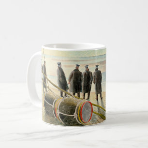 Taza De Café Ravilious - Trabajo peligroso en marea baja,