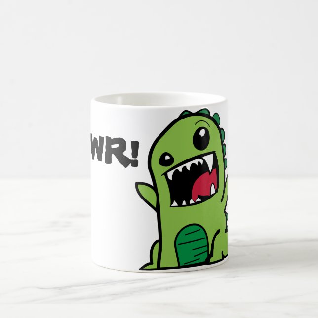 Taza De Café Rawar de dinosaurios (Centro)