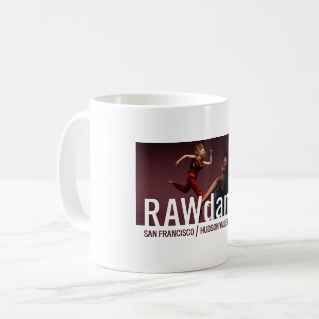 Taza De Café RAWdance Gráfico Mug (Anverso izquierdo)