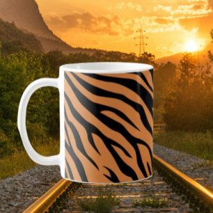 Taza De Café Raya de Tigre