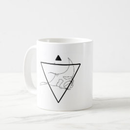Taza De Café Rayado Manta Ray Mug