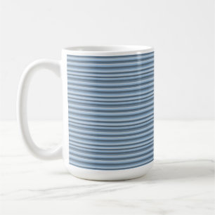 Taza De Café Rayas azules