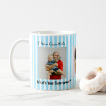 Rayas Azules Abuelos Divertido Personalizado