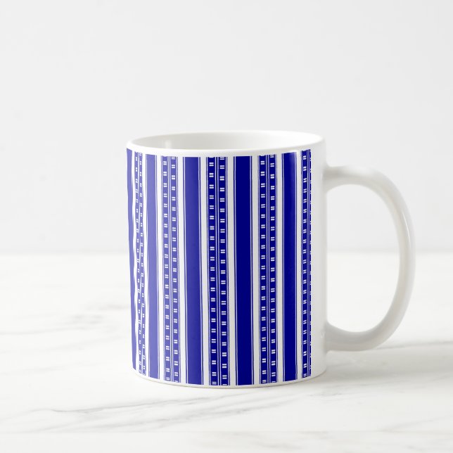 Taza De Café Rayas azules en China (Derecha)