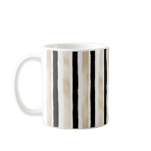 Rayas Blancas Negras Crema