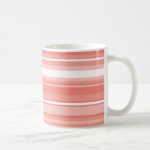 Taza De Café Rayas corales