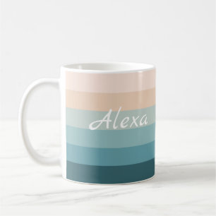 Taza De Café Rayas Costeras