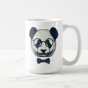Taza De Café Rayas de la panda